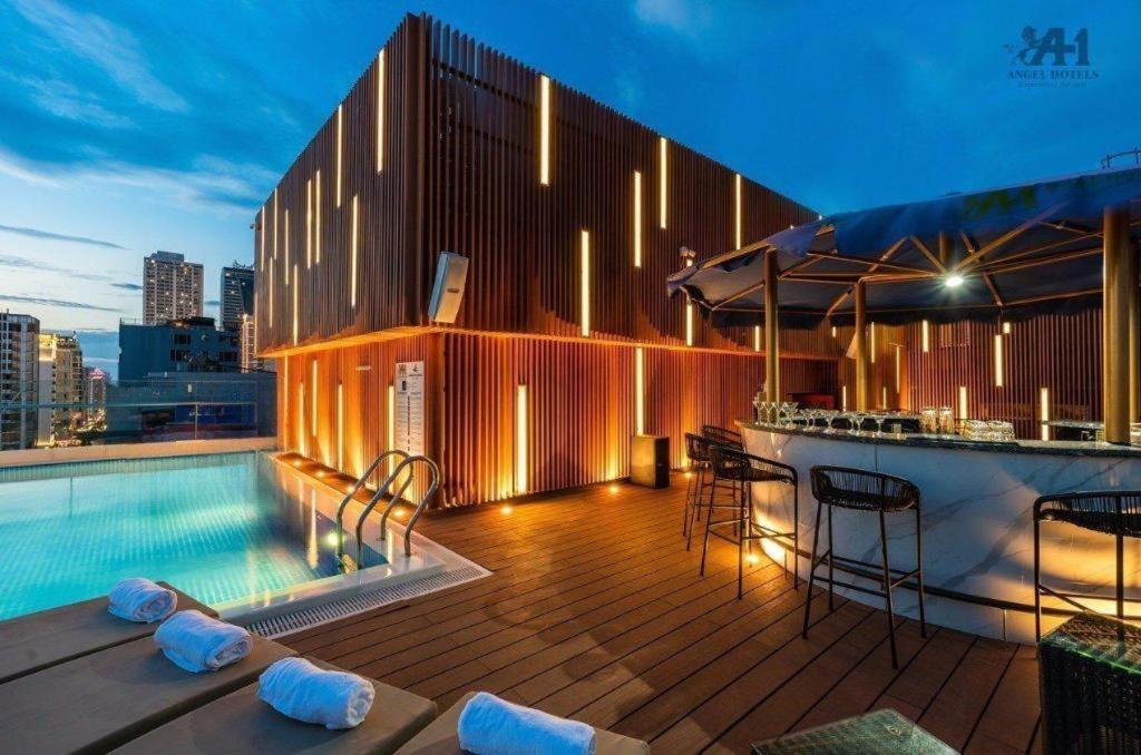 Angel Hotels Beach Da Nang Exteriör bild